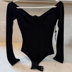 ASTR the label Black Bodysuit *NEW*